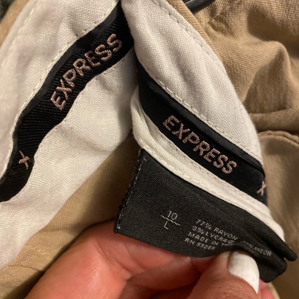Express Tan Women's Pants - Picture 3 of 8